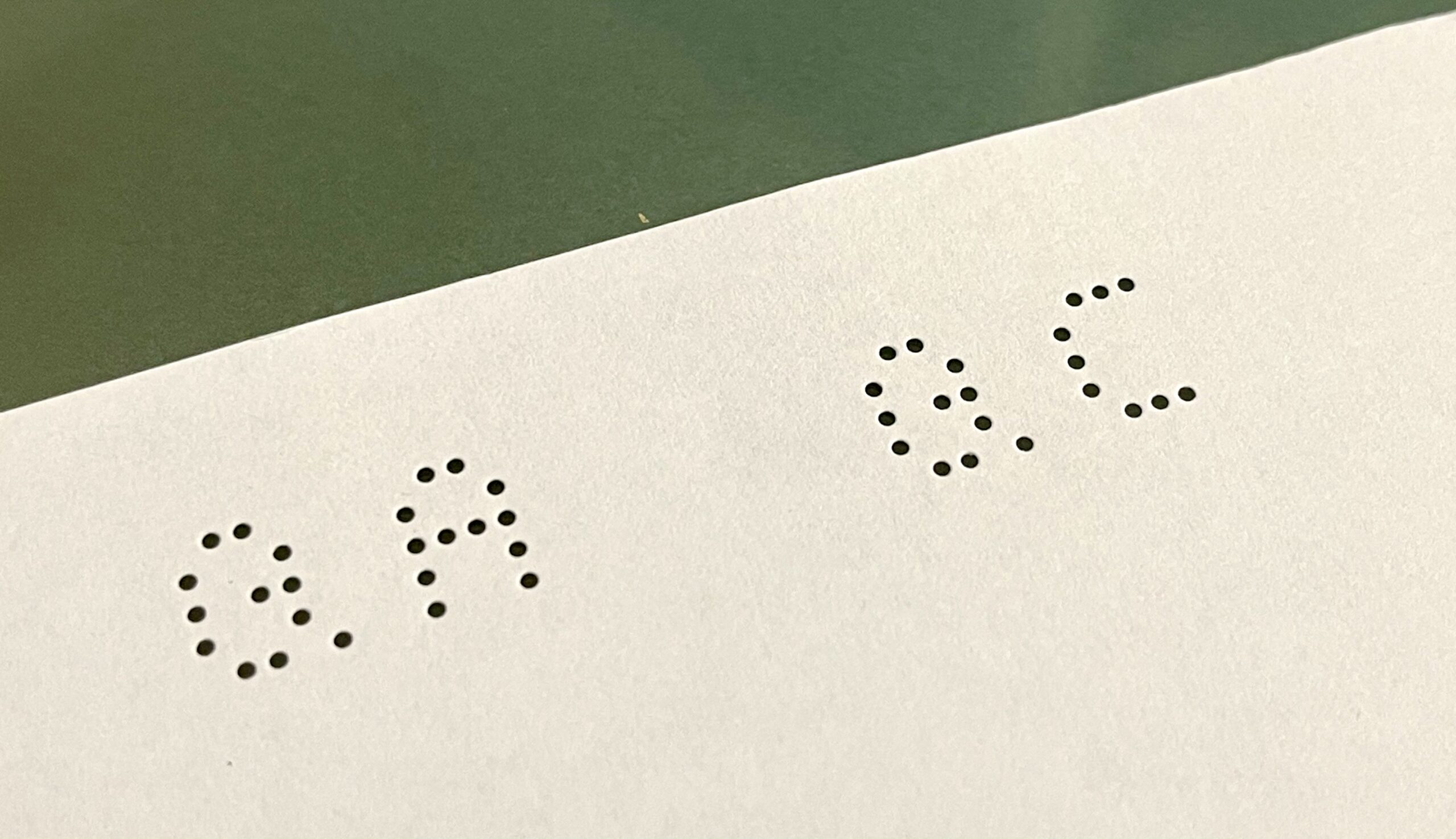 Esempio di perforazione di QA QC di macchine perforatrici professionali