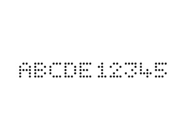 Perforazione BOTTONE SCELTA x NUMERI LETTERE (1)